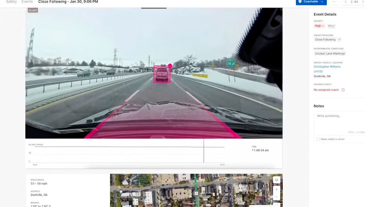Driving Safety, Efficiency & Sustainability with Motive Dash-Cams