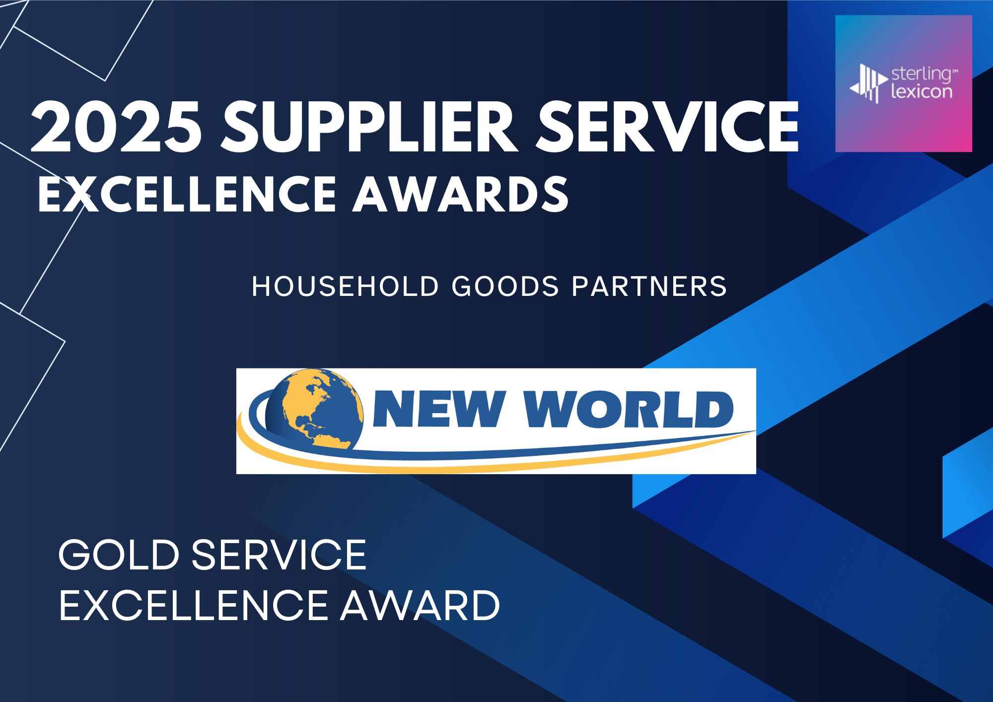 Celebrating Sterling Lexicon’s 2025 Gold Service Excellence Award